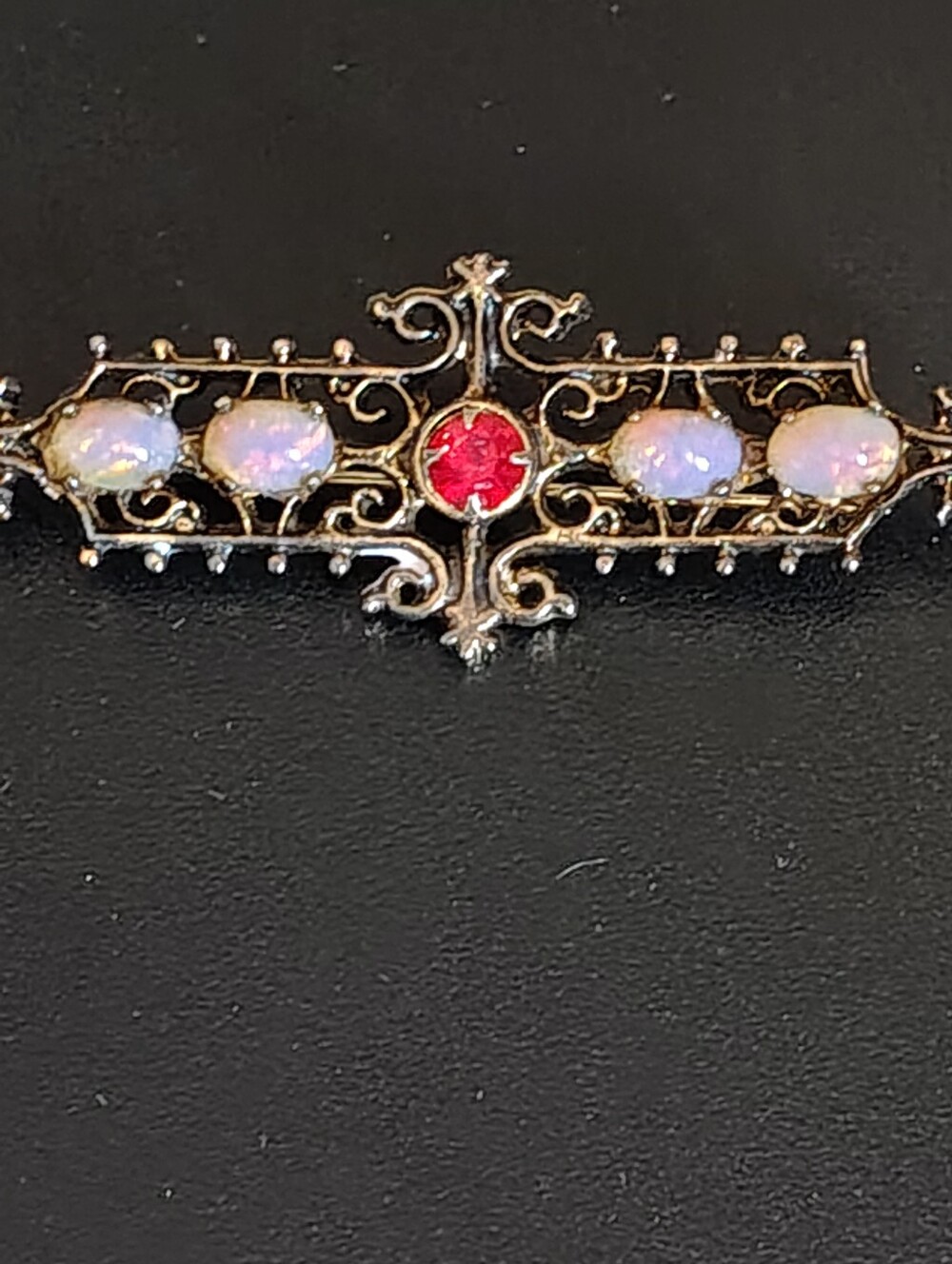 Vtg. Sarah Coventry "Sterling Treasure" Bar Brooch